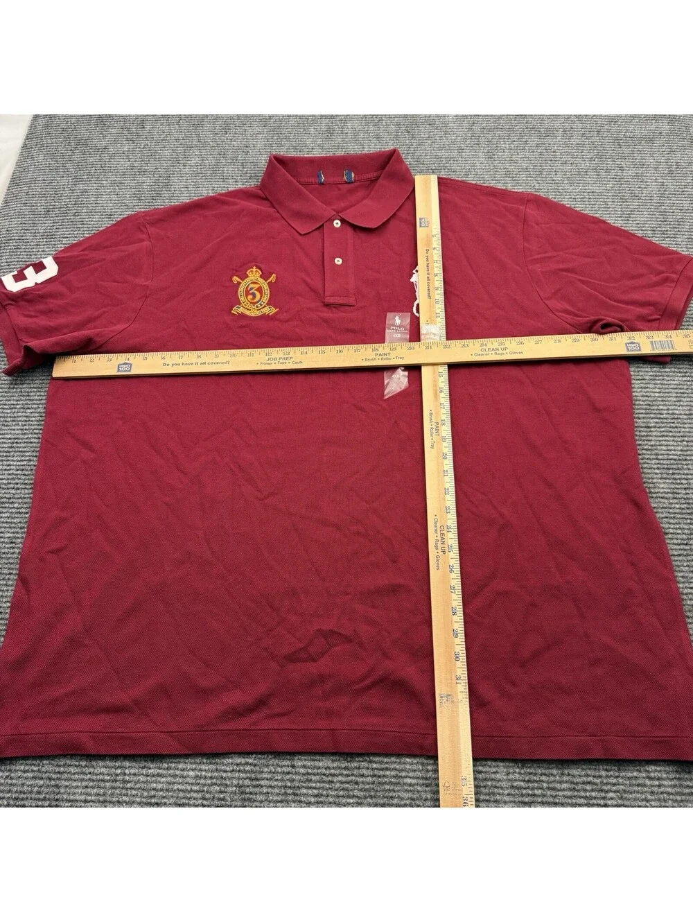 Polo Ralph Lauren Short Sleeve Shirt Men's 4XB Big Pony  Signature Logo Red NWOT